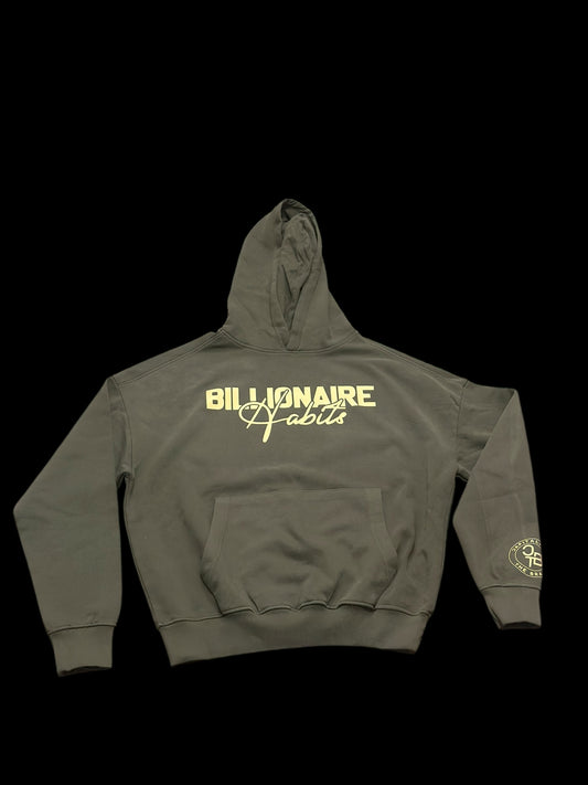 Olive Green X Crème Hoodie